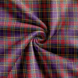 Scottish Bethune Weathered Clan Crest Tartan V neck Knitted Fleece Cardigans