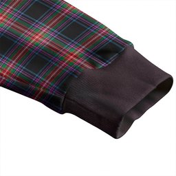 Scottish Braveheart Warrior (Watson #2) Ancient Clan Crest Tartan V neck Knitted Fleece Cardigans