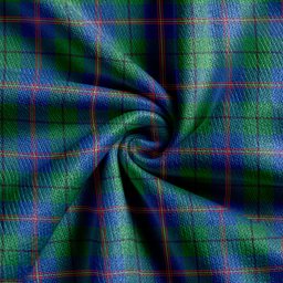 Scottish Carmichael Modern Clan Crest Tartan V neck Knitted Fleece Cardigans