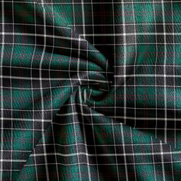 Scottish Cleghorn Modern Clan Crest Tartan V neck Knitted Fleece Cardigans
