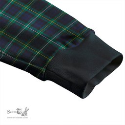 Scottish Campbell of Loudon (Campbell Louden) Modern 2 Clan Crest Tartan V neck Knitted Fleece Cardigans