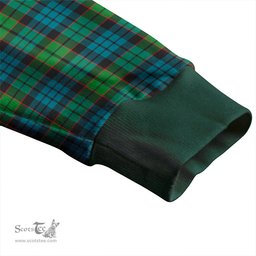 Scottish Fletcher Family Ancient Clan Crest Tartan V neck Knitted Fleece Cardigans