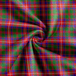 Scottish Geddes Ancient Clan Crest Tartan V neck Knitted Fleece Cardigans