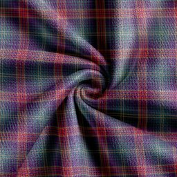 Scottish Hart Weathered Clan Crest Tartan V neck Knitted Fleece Cardigans