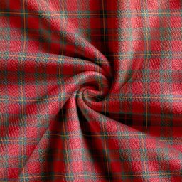 Scottish Cruikshank Weathered Clan Crest Tartan V neck Knitted Fleece Cardigans