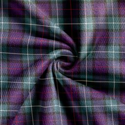 Scottish Davidson Weathered Clan Crest Tartan V neck Knitted Fleece Cardigans