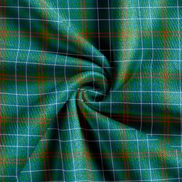 Scottish Edmonstone Modern Clan Crest Tartan V neck Knitted Fleece Cardigans