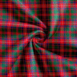 Scottish Geddes Modern Clan Crest Tartan V neck Knitted Fleece Cardigans