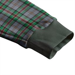Scottish Dinwoodie Ancient Clan Crest Tartan V neck Knitted Fleece Cardigans