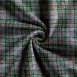 Scottish Dinwoodie Ancient Clan Crest Tartan V neck Knitted Fleece Cardigans