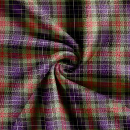 Scottish Curry (Currie) Weathered Clan Crest Tartan V neck Knitted Fleece Cardigans