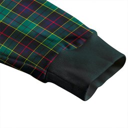 Scottish Forsyth Modern Clan Crest Tartan V neck Knitted Fleece Cardigans