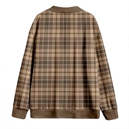 Scottish Craig (Craigie) Weathered Clan Crest Tartan V neck Knitted Fleece Cardigans