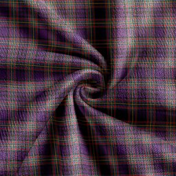 Scottish Gillies Weathered Clan Crest Tartan V neck Knitted Fleece Cardigans
