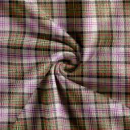 Scottish Firth of Tay (Gillies Dress) Weathered Clan Crest Tartan V neck Knitted Fleece Cardigans