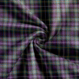 Scottish Dyce Weathered Clan Crest Tartan V neck Knitted Fleece Cardigans