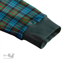 Scottish Fletcher of Dunans Weathered Clan Crest Tartan V neck Knitted Fleece Cardigans