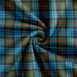 Scottish Fletcher of Dunans Weathered Clan Crest Tartan V neck Knitted Fleece Cardigans