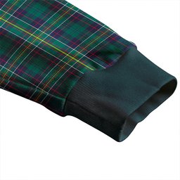 Scottish Hunter of Hunterston (Michael of Hunterston) Modern Clan Crest Tartan V neck Knitted Fleece Cardigans