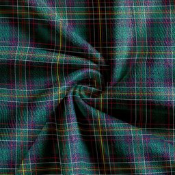 Scottish Hunter of Hunterston (Michael of Hunterston) Modern Clan Crest Tartan V neck Knitted Fleece Cardigans