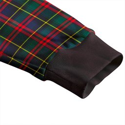 Scottish Deas Modern Clan Crest Tartan V neck Knitted Fleece Cardigans