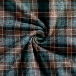 Scottish Graham of Menteith Weathered Clan Crest Tartan V neck Knitted Fleece Cardigans