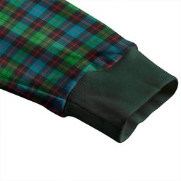 Scottish Guthrie Ancient Clan Crest Tartan V neck Knitted Fleece Cardigans