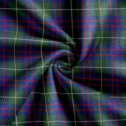 Scottish Hamilton of Clayton Modern Clan Crest Tartan V neck Knitted Fleece Cardigans
