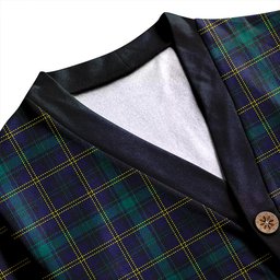 Scottish Hope Vere Modern Clan Crest Tartan V neck Knitted Fleece Cardigans