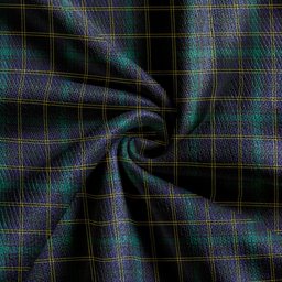 Scottish Hope Vere Modern Clan Crest Tartan V neck Knitted Fleece Cardigans