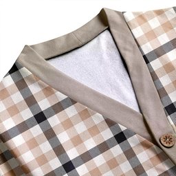 Scottish Hogg Weathered Clan Crest Tartan V neck Knitted Fleece Cardigans