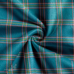 Scottish Crichton (Creighton) Ancient Clan Crest Tartan V neck Knitted Fleece Cardigans