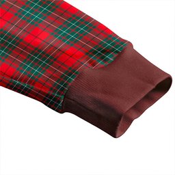 Scottish Cumming (MacAulay #2) Modern Clan Crest Tartan V neck Knitted Fleece Cardigans