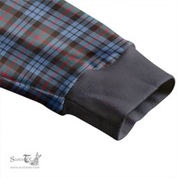 Scottish Fletcher of Dunans Clan Crest Tartan V neck Knitted Fleece Cardigans