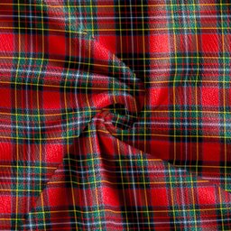 Scottish Gillespie Modern Clan Crest Tartan V neck Knitted Fleece Cardigans