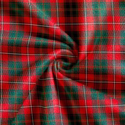 Scottish Hay Modern Clan Crest Tartan V neck Knitted Fleece Cardigans