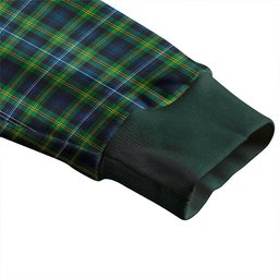 Scottish Dyce Modern Clan Crest Tartan V neck Knitted Fleece Cardigans