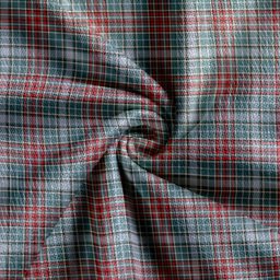 Scottish Gayre Weathered Clan Crest Tartan V neck Knitted Fleece Cardigans