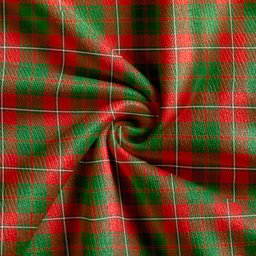 Scottish Hay Ancient Clan Crest Tartan V neck Knitted Fleece Cardigans
