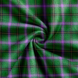 Scottish Henderson Ancient Clan Crest Tartan V neck Knitted Fleece Cardigans