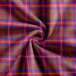 Scottish Geddes Weathered Clan Crest Tartan V neck Knitted Fleece Cardigans