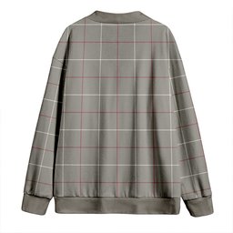 Scottish Dunbar of Pitgaveny Clan Crest Tartan V neck Knitted Fleece Cardigans