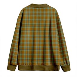 Scottish Donachie of Brockloch Hunting Ancient Clan Crest Tartan V neck Knitted Fleece Cardigans