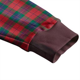 Scottish Fraser of Boblainy Hugh Modern Clan Crest Tartan V neck Knitted Fleece Cardigans