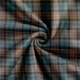 Scottish Hogarth Weathered Clan Crest Tartan V neck Knitted Fleece Cardigans