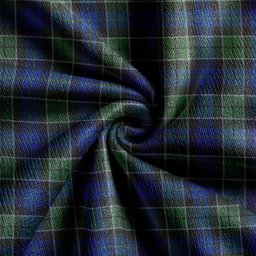 Scottish Lennie Modern Clan Crest Tartan V neck Knitted Fleece Cardigans