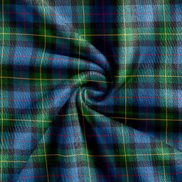 Scottish Huntly Gordon Gathering 2000 Ancient Clan Crest Tartan V neck Knitted Fleece Cardigans