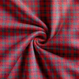 Scottish MacDonald of Aird & Valley (Donald of Aird & Valley) Weathered Clan Crest Tartan V neck Knitted Fleece Cardigans