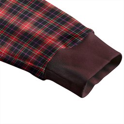 Scottish MacDonald Sir John A (Donald Sir John A) Ancient Clan Crest Tartan V neck Knitted Fleece Cardigans