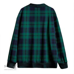 Scottish Keith (Marshall) Modern Clan Crest Tartan V neck Knitted Fleece Cardigans